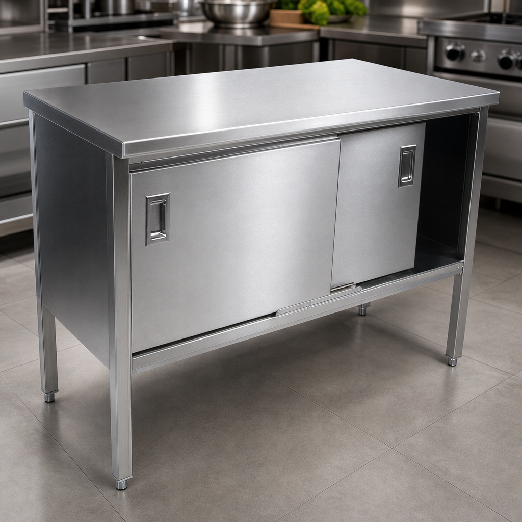 14-Gauge 300 Series Stainless Steel Flat Top