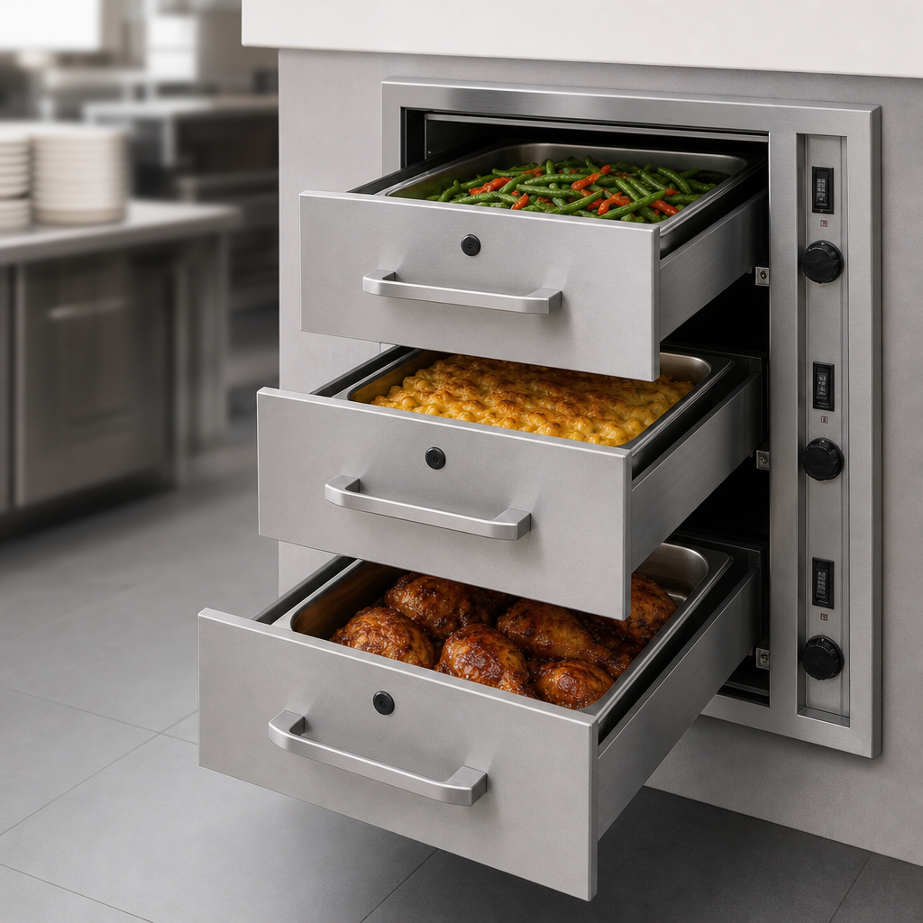 Triple Drawer Capacity