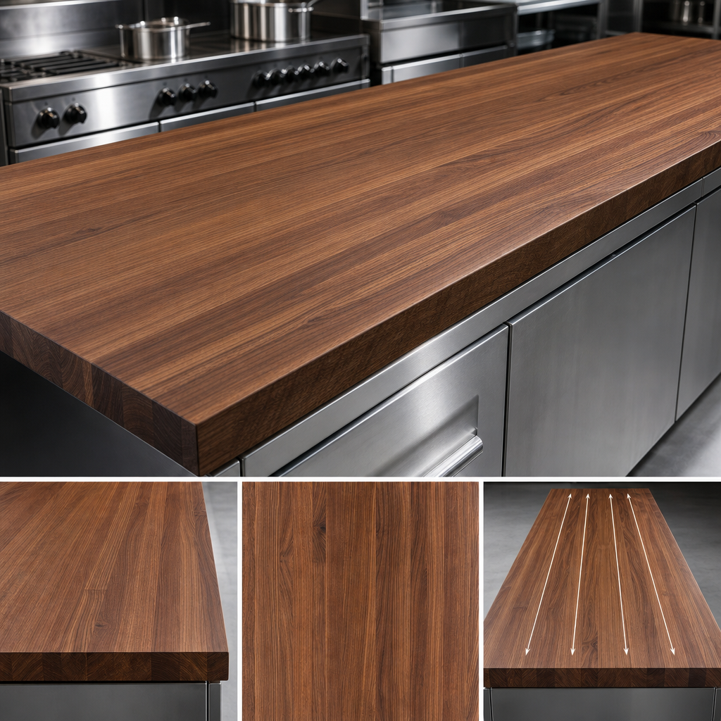 Full-Length Edge Grain Construction