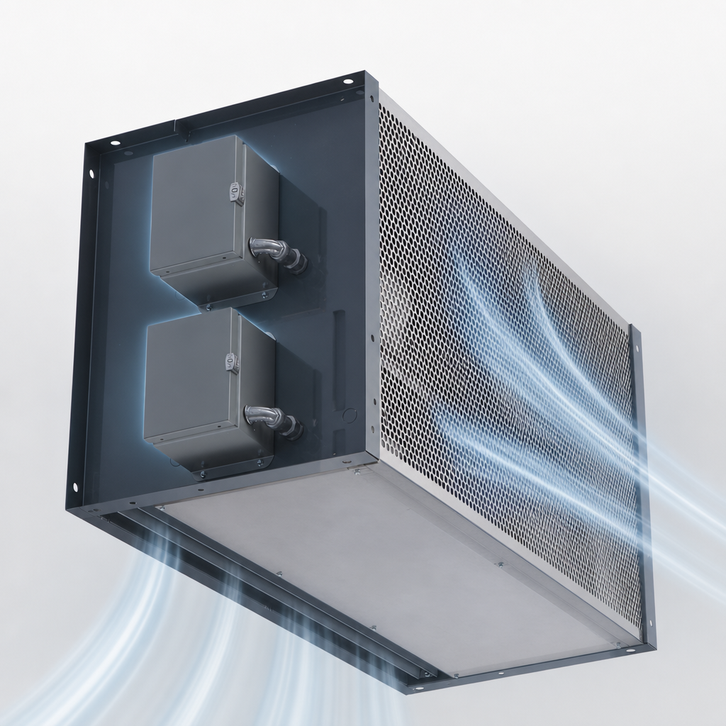 Dual 1 HP Direct-Drive Motors