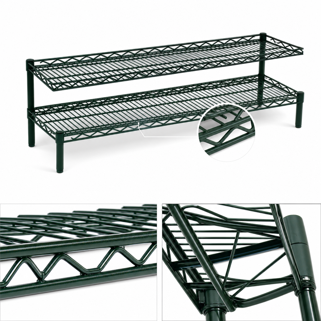 Patented QuadTruss Bottom Shelf