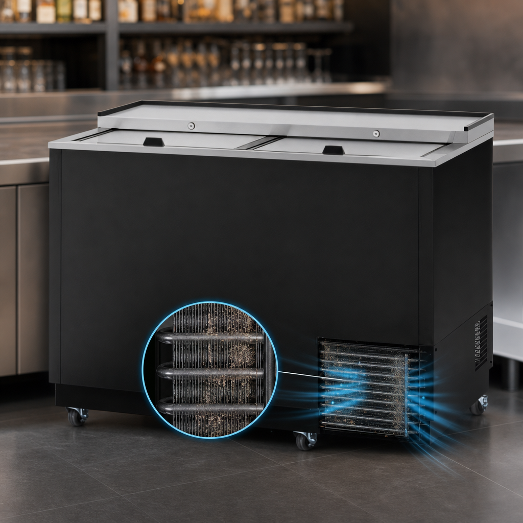 Self-Cleaning Condenser