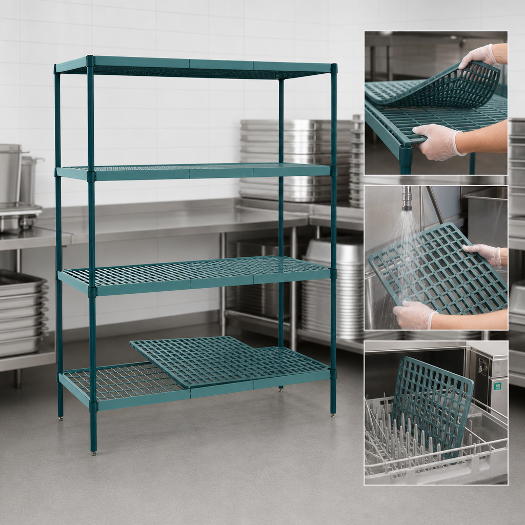 Removable Polymer Shelf Mats