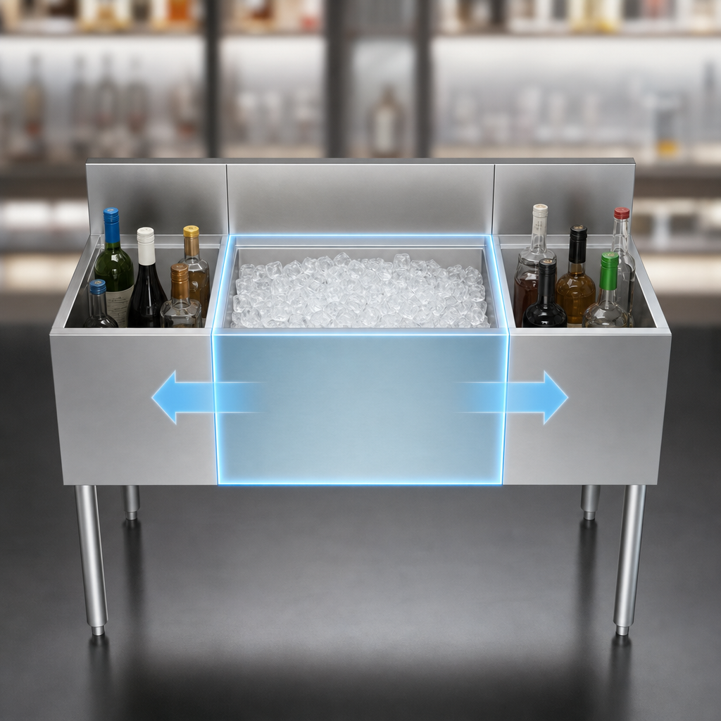 Center Ice Bin Layout