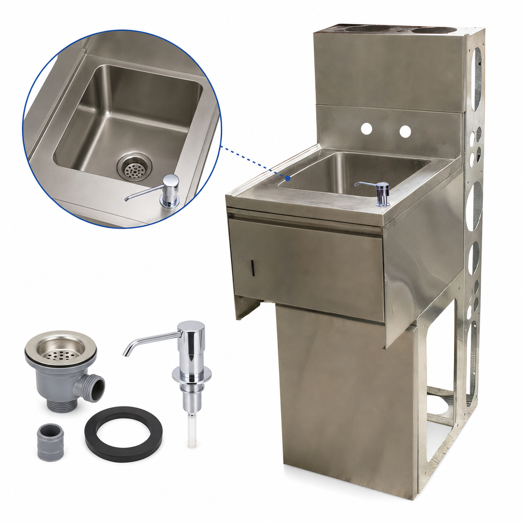 Single Sink Compartment