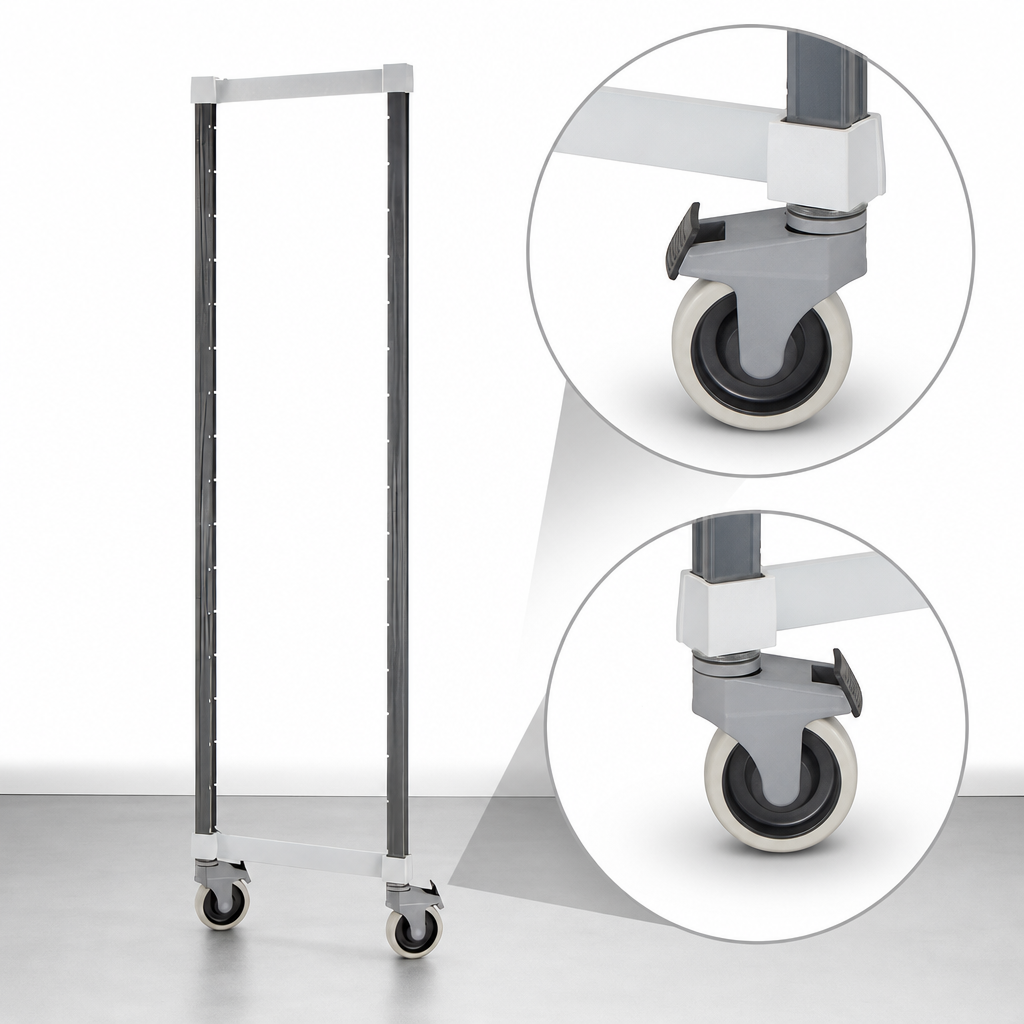Premium Swivel Casters With Brake