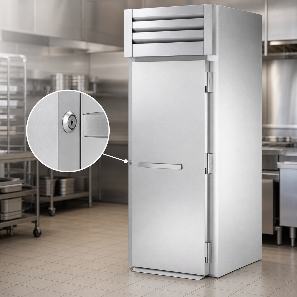 Lockable Stainless Steel Door