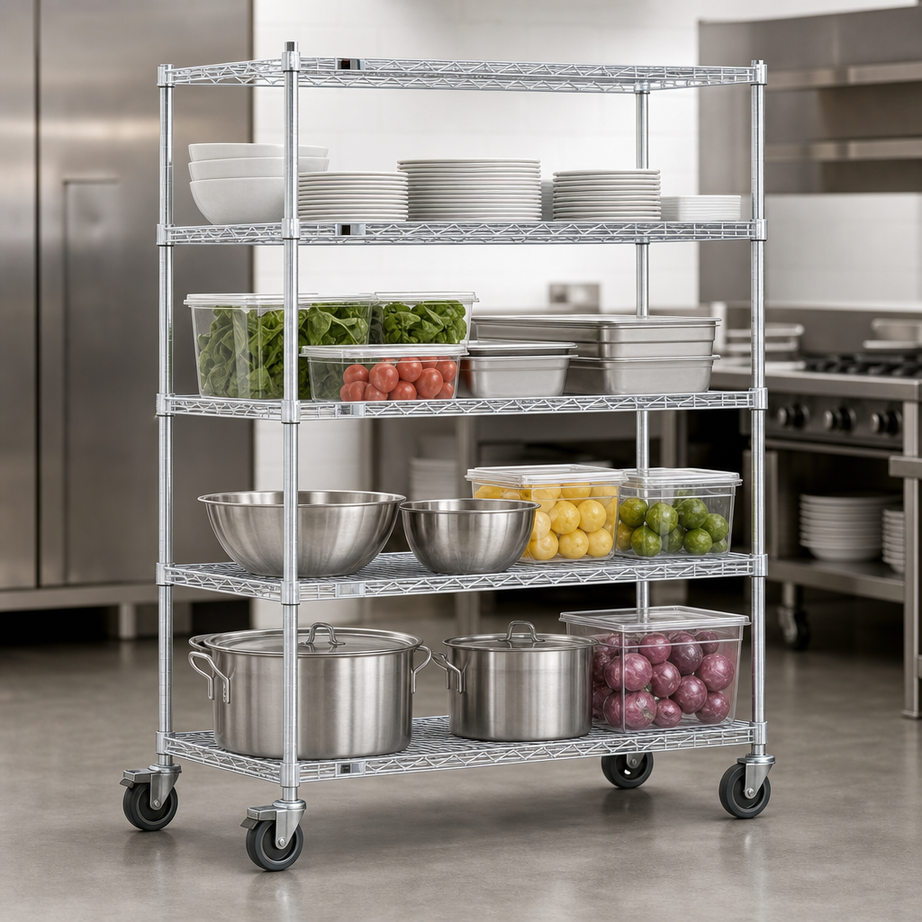 Patented QuadTruss Shelf Design