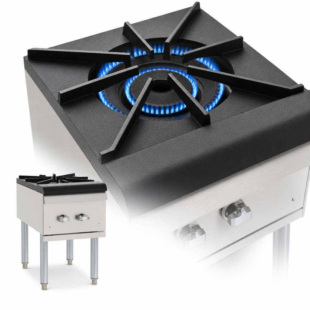 High-Output Two-Ring Burner