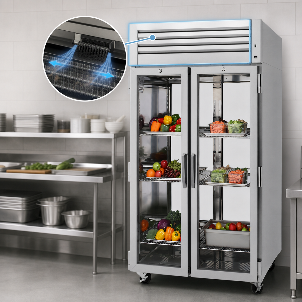 Self-Cleaning Condenser
