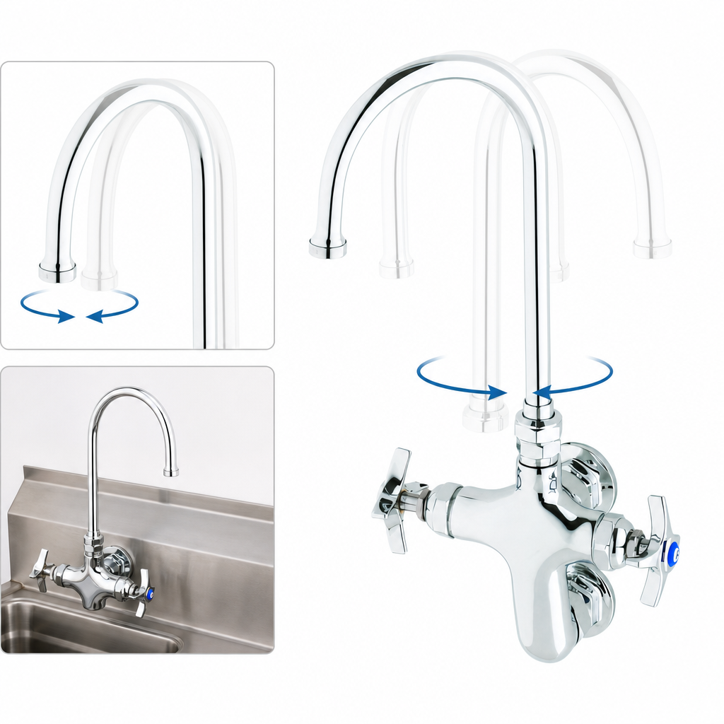 Swivel Gooseneck Nozzle