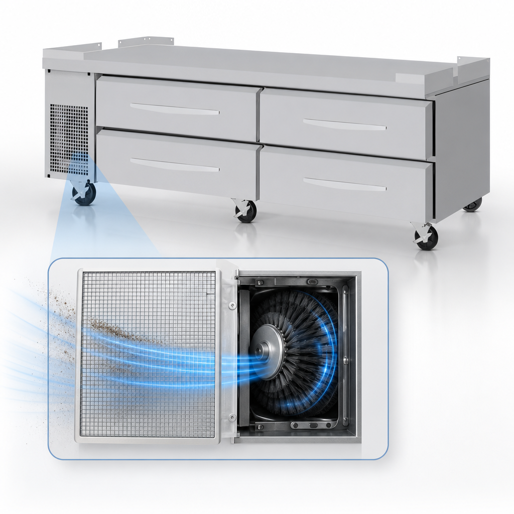 Patented Self-Cleaning Condenser