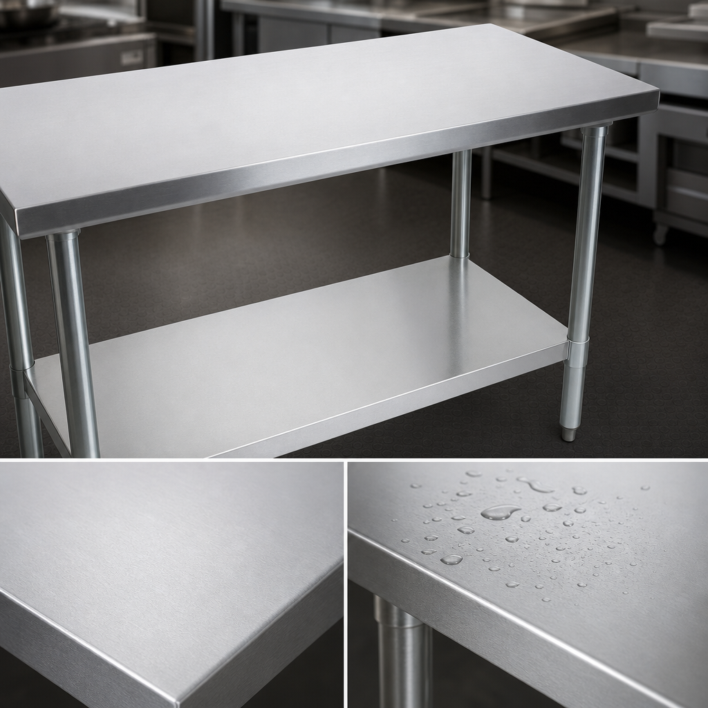 18/430 Stainless Steel Flat Top
