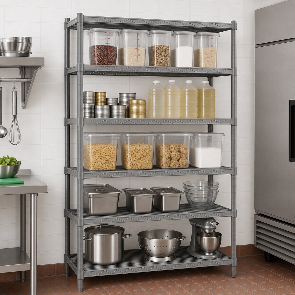 Five-Tier Storage Capacity