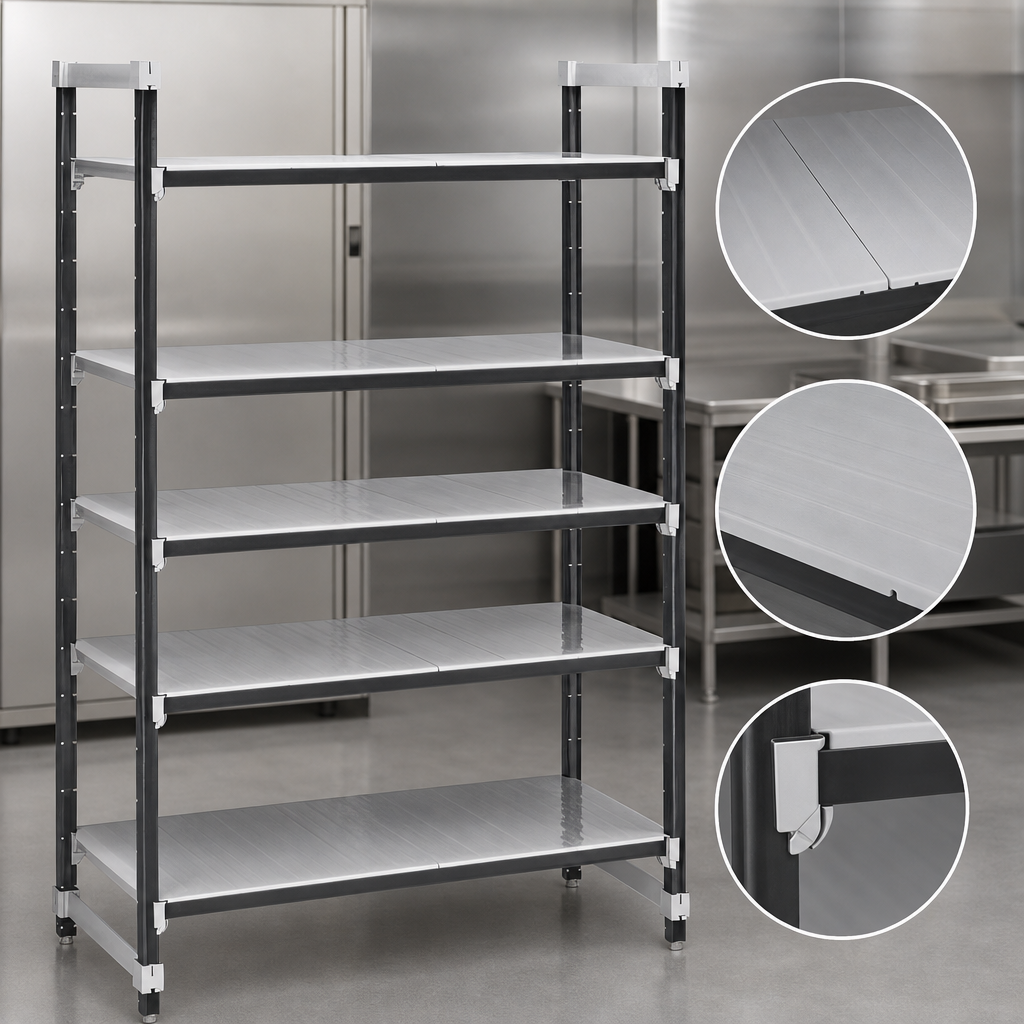 Solid Reinforced Shelf Plates