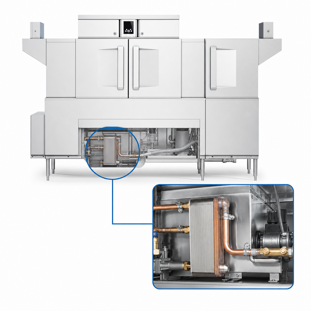 Factory-Installed Drain Water Tempering Kit