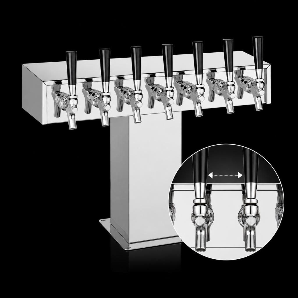 2-3/4 Inch Faucet Centers