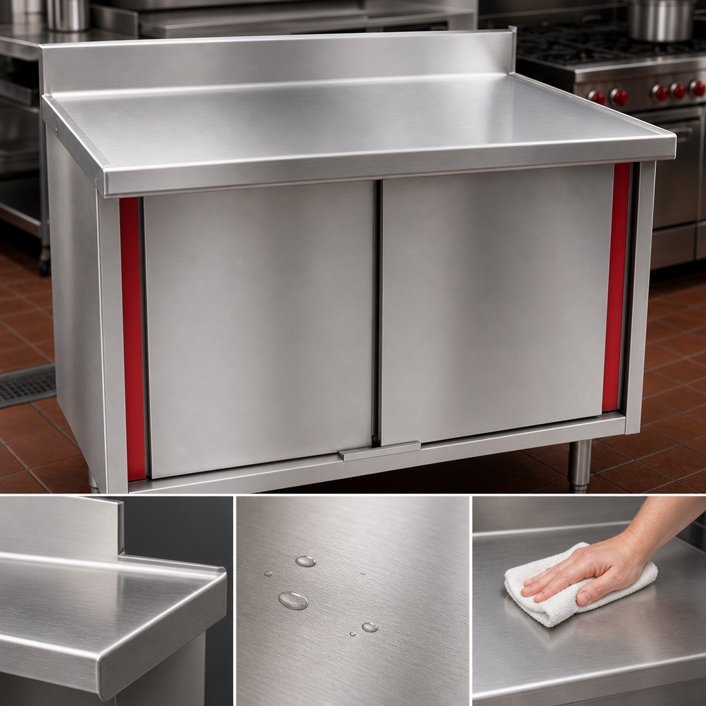 14/304 Stainless Steel Top