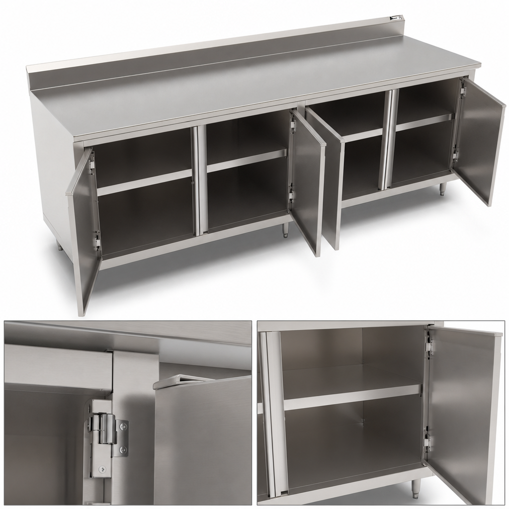 Cabinet Base with Hinged Doors