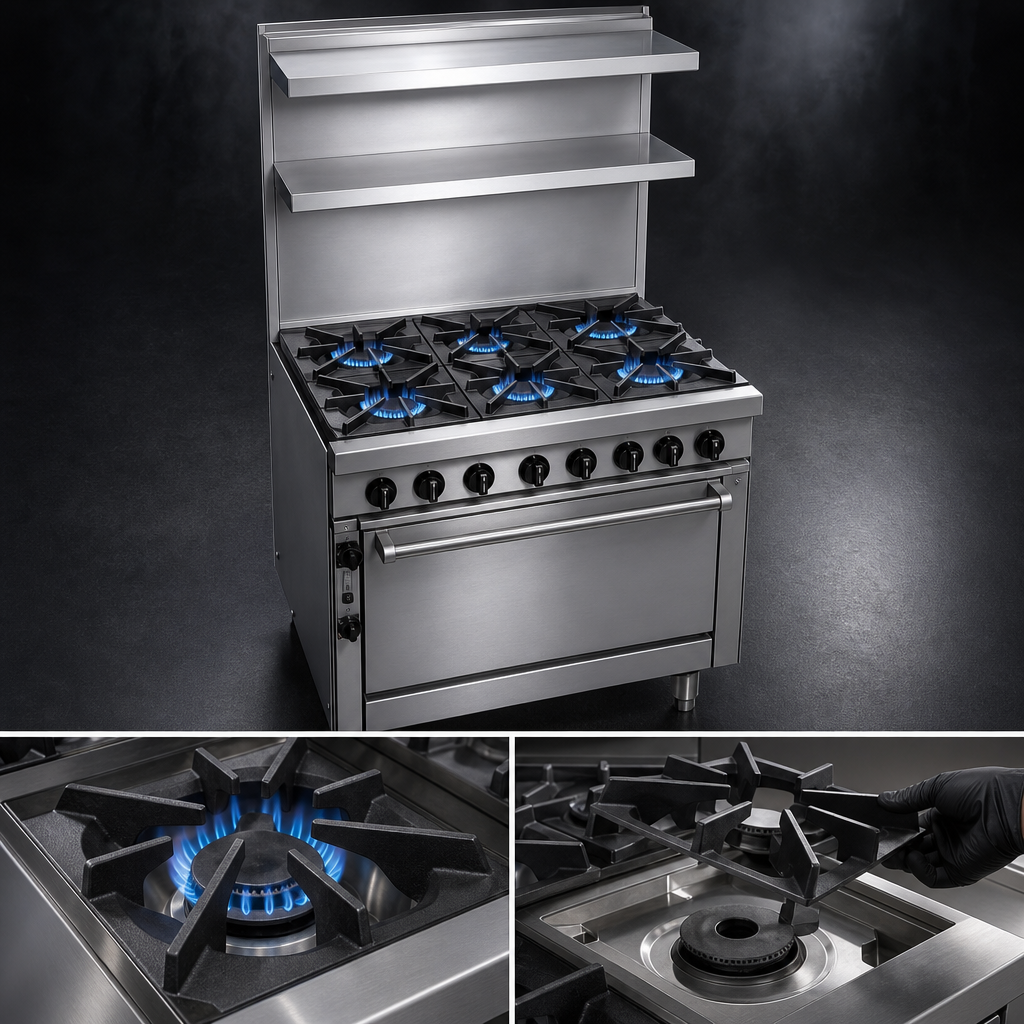 High-Output Open Burners