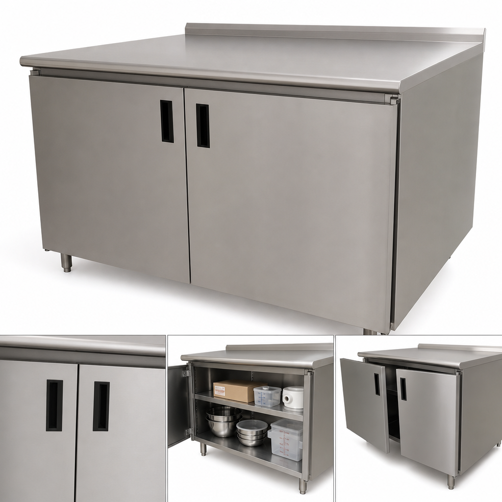 Cabinet Base with Hinged Doors