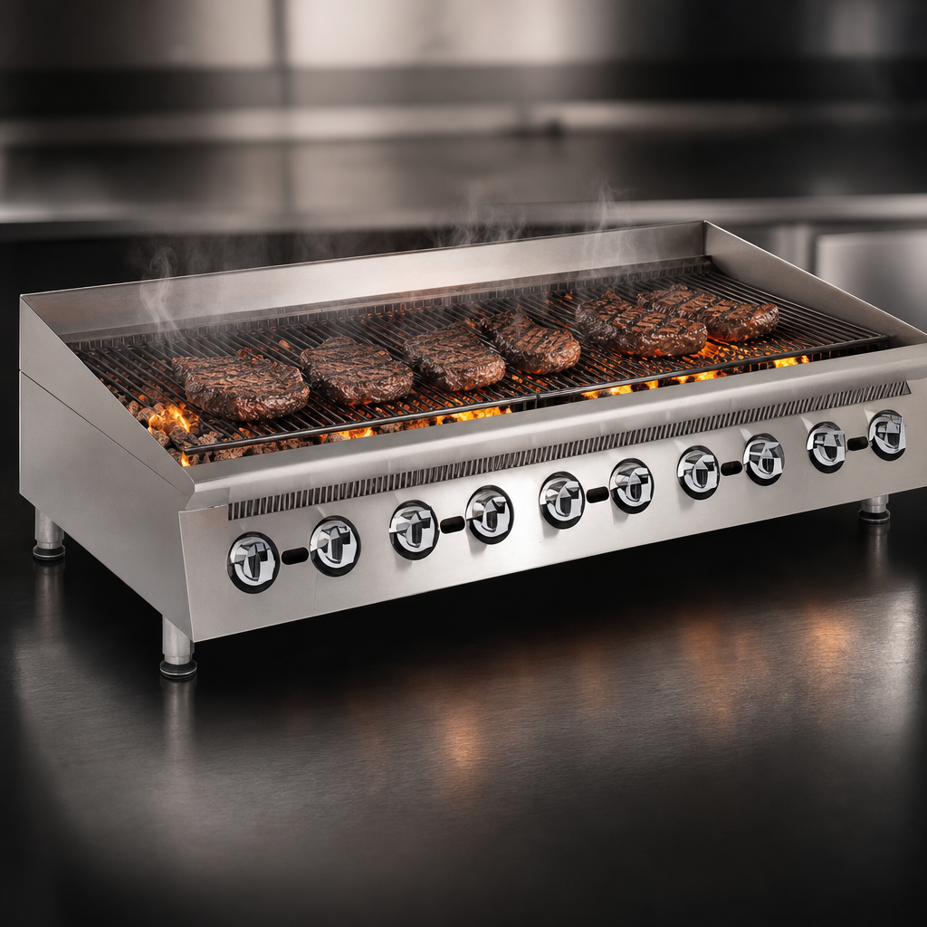 Lava Rock Heating