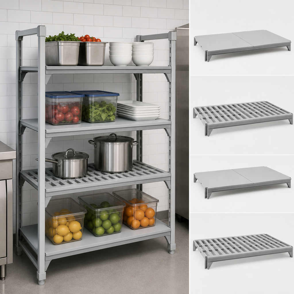 4-Shelf Mixed Configuration