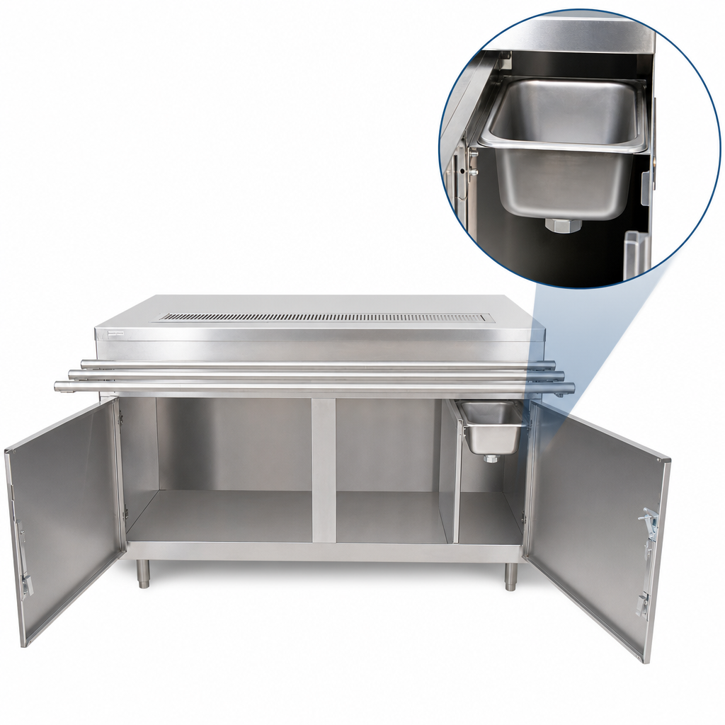 Door-Side Urn Trough