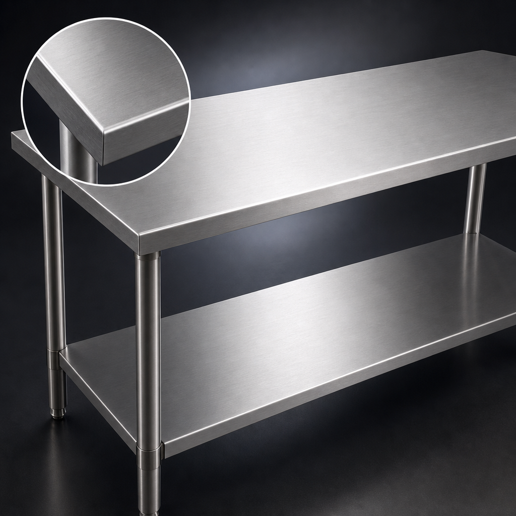 14-Gauge 300 Series Stainless Steel Top
