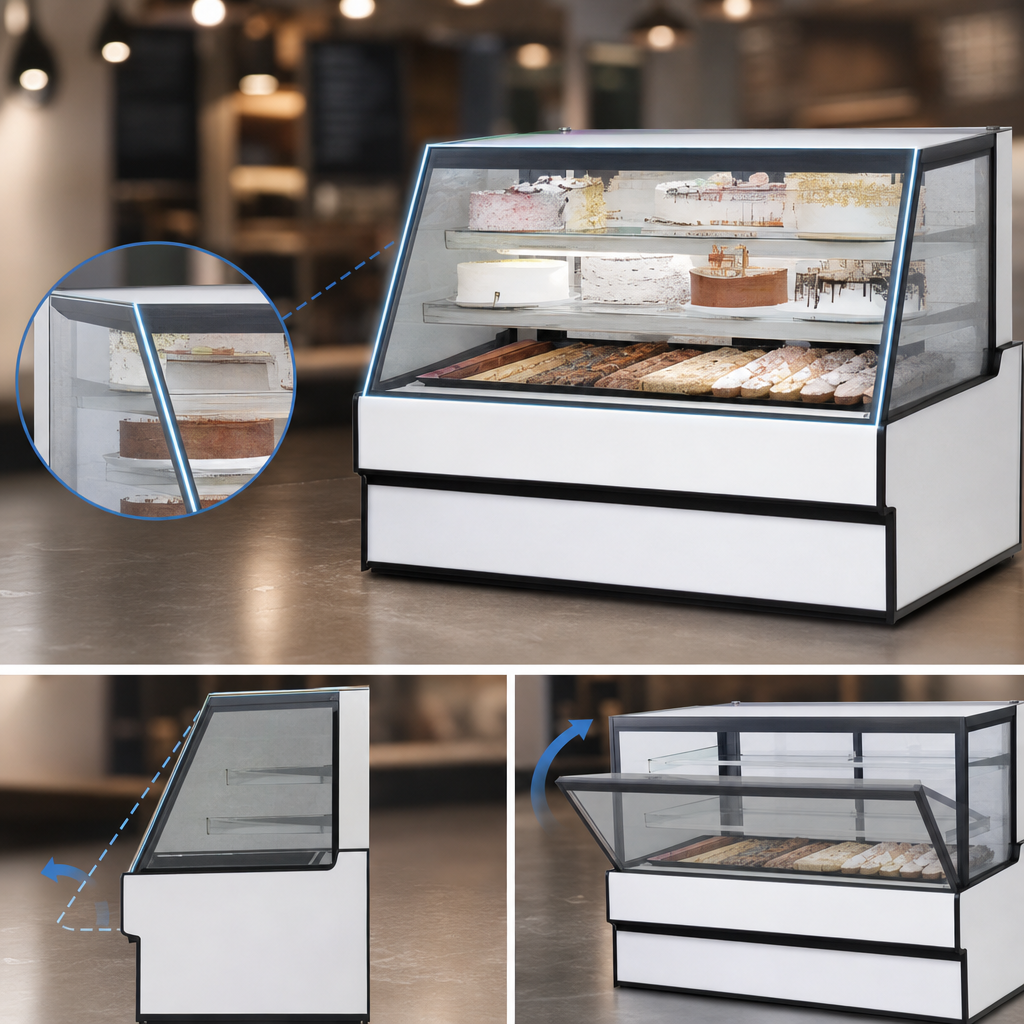 Sloped Thermopane Front Glass