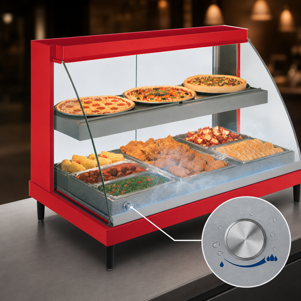 Humidity-Controlled Bottom Shelf