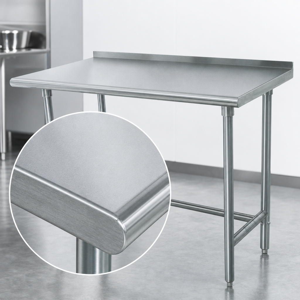 16-Gauge 430 Stainless Steel Top