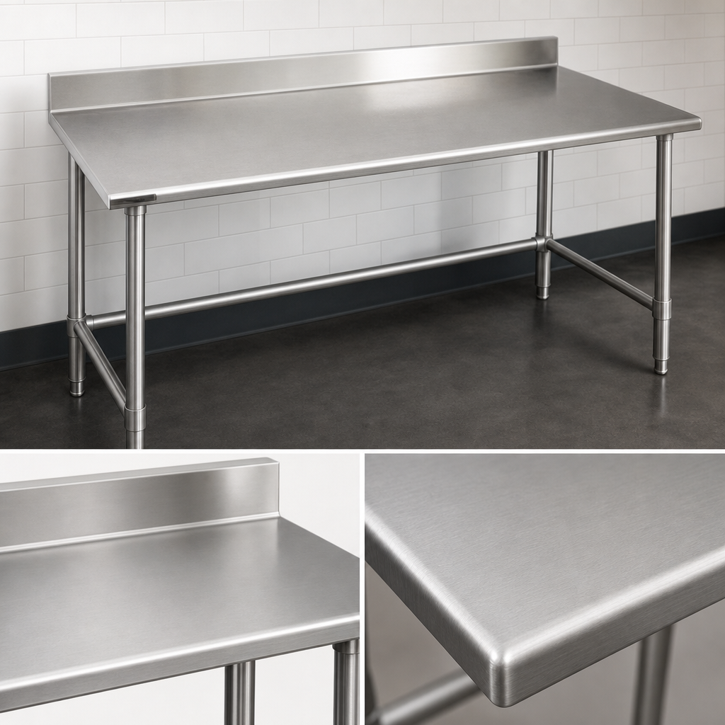 16-Gauge 300 Series Stainless Steel Top