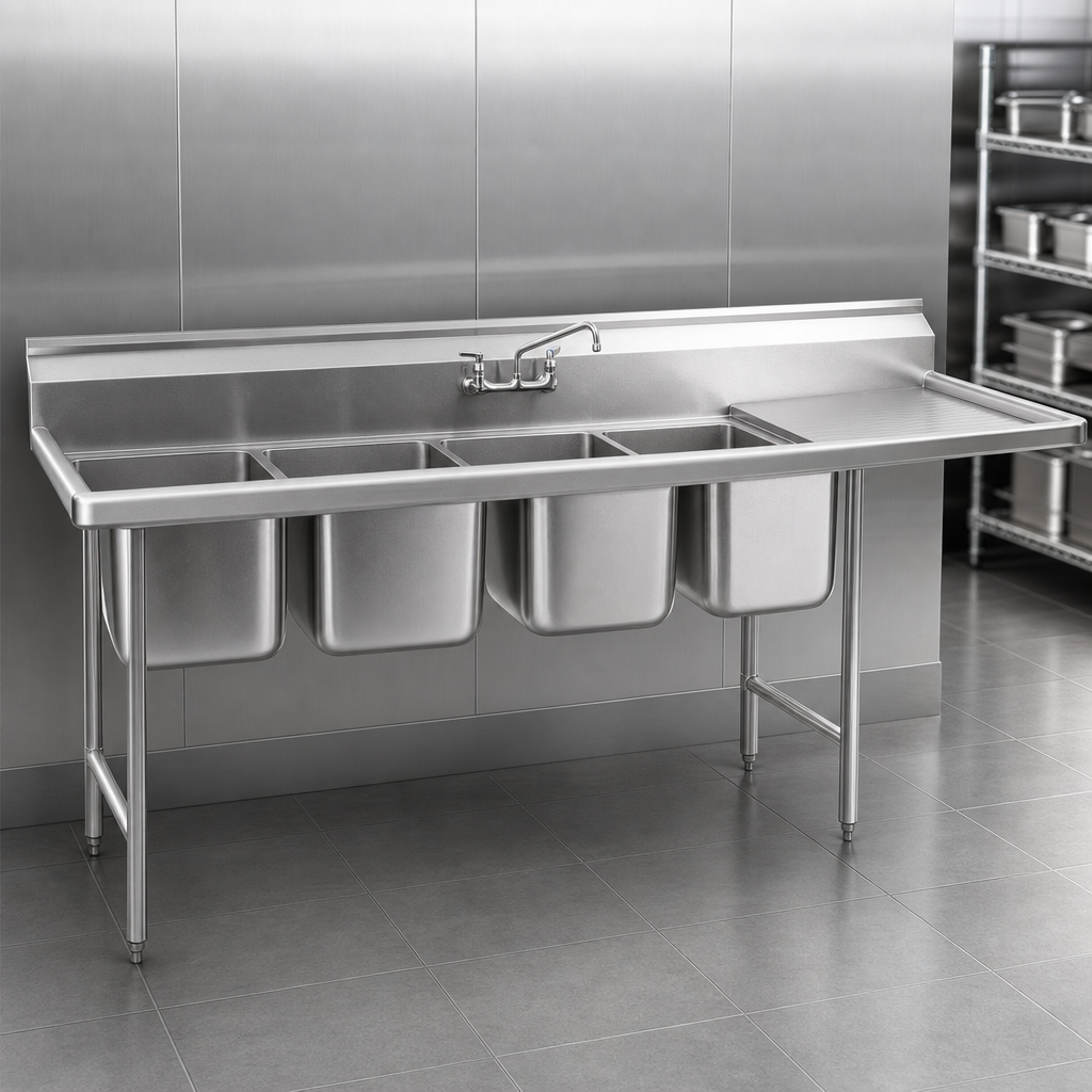 Heavy-Duty Stainless Steel Construction
