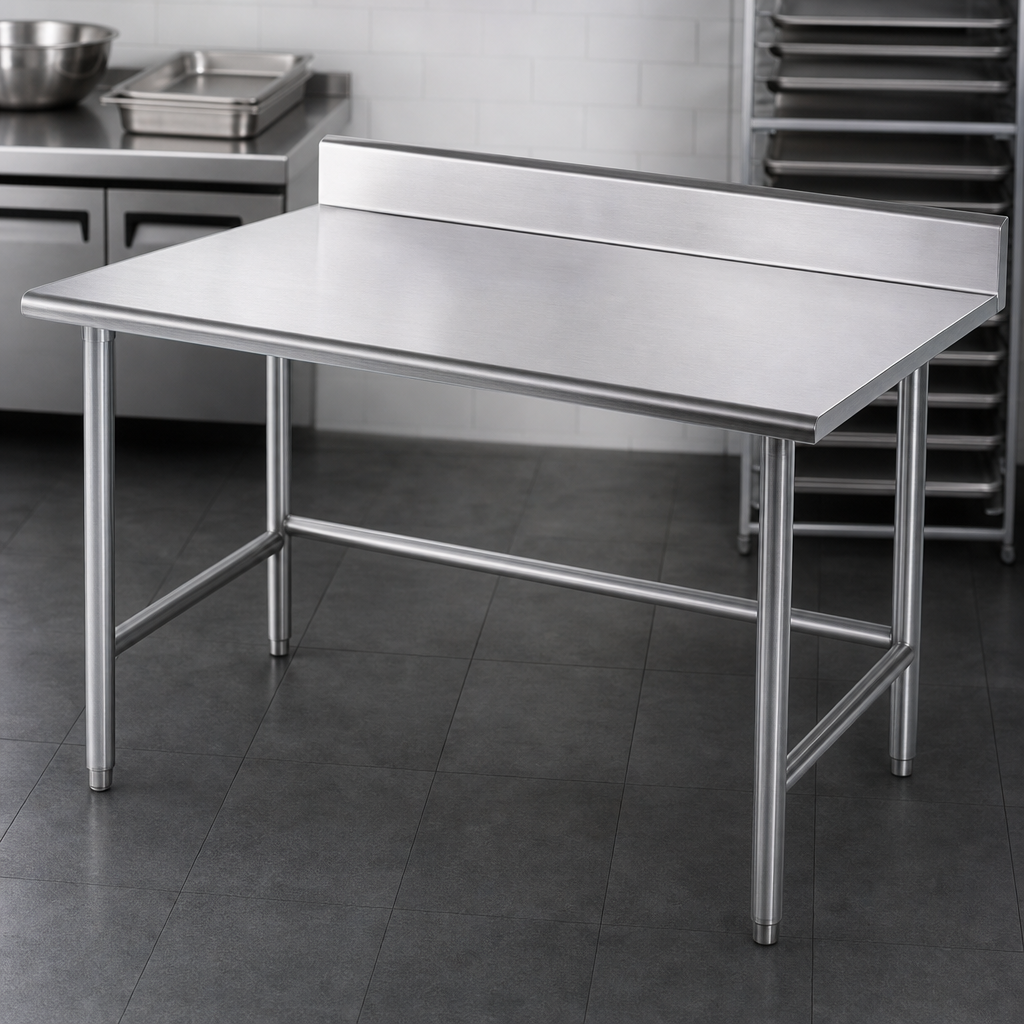 14-Gauge 304 Stainless Steel Top