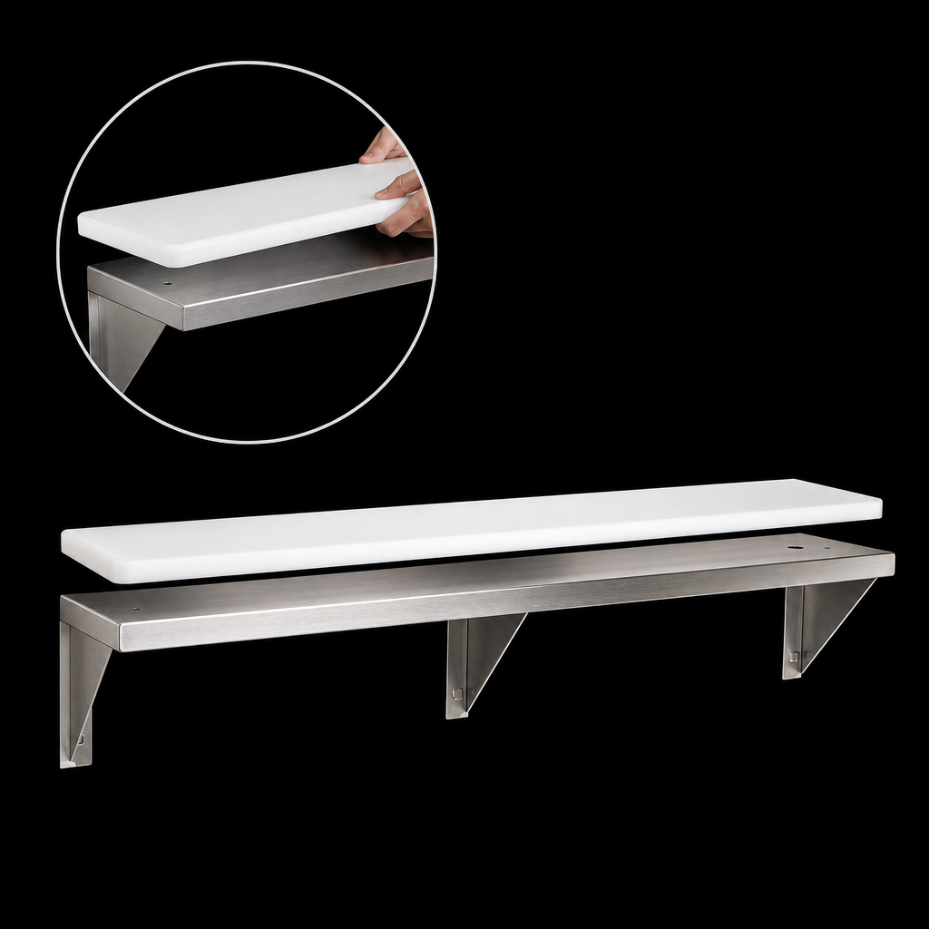 Removable White Cutting Board