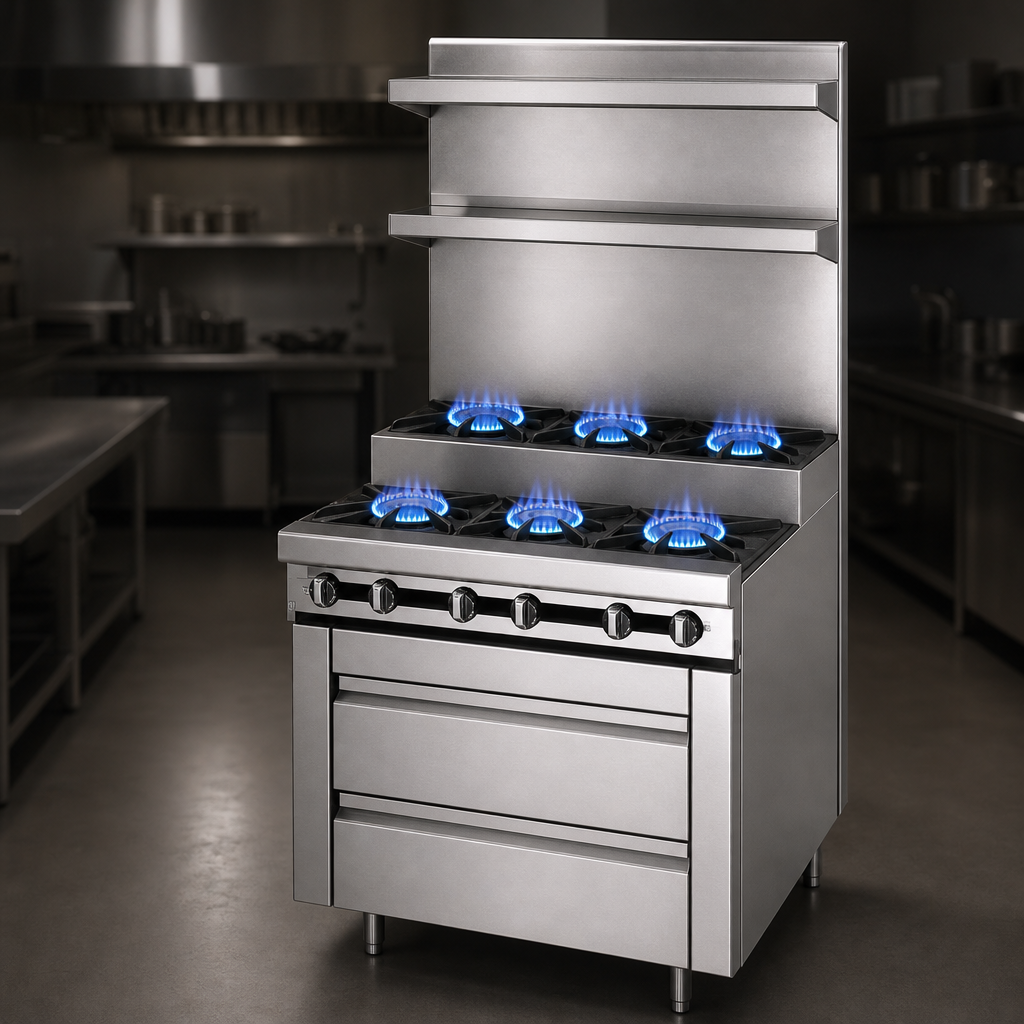 High-Performance Open Burners