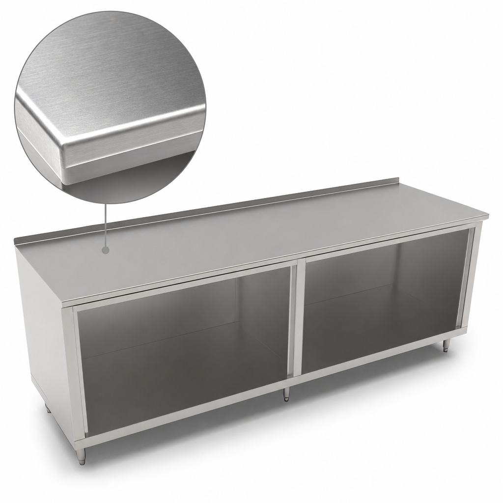 14-Gauge Type 300 Stainless Steel Top
