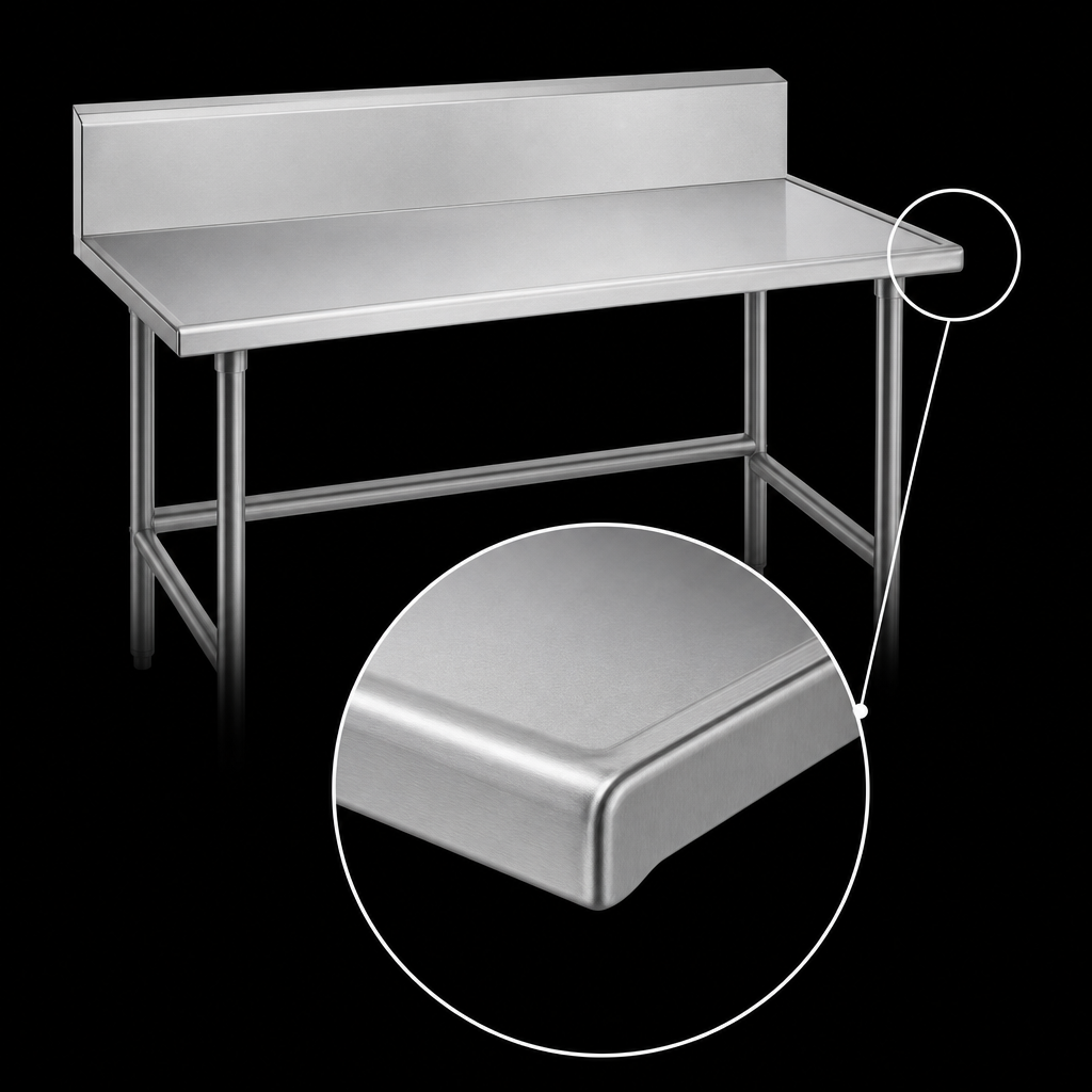 No-Drip Die-Formed Countertop Edge