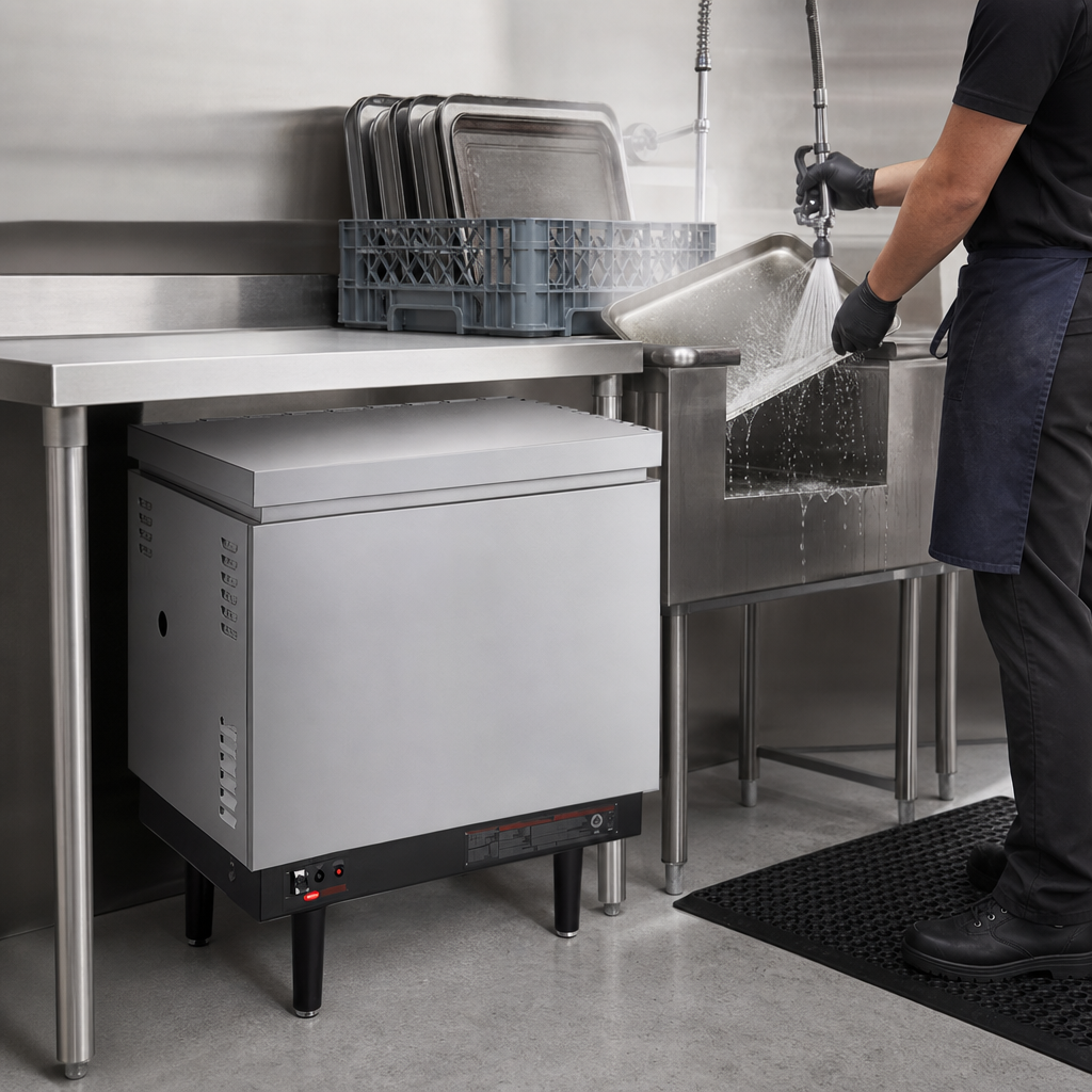 180°F Sanitizing Water