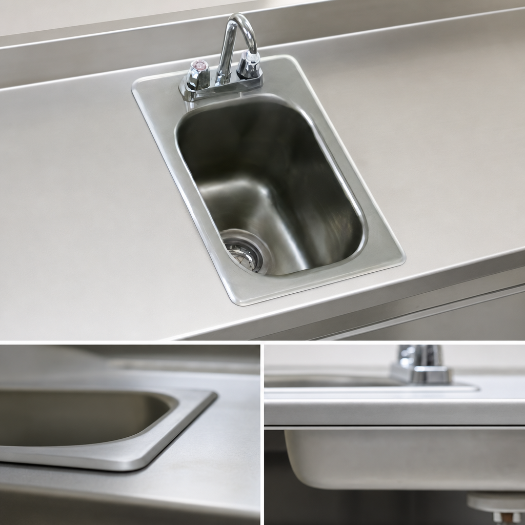 Self-Rimming Drop-In Design