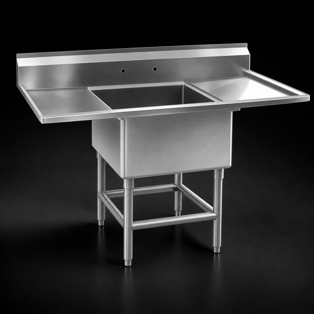 14-Gauge 304 Stainless Steel Top