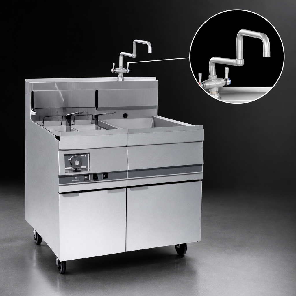 Hot/Cold Rinse/Fill Faucet