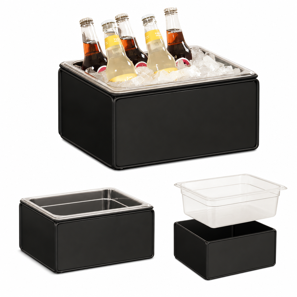 Clear Polycarbonate Pan and Liner Included