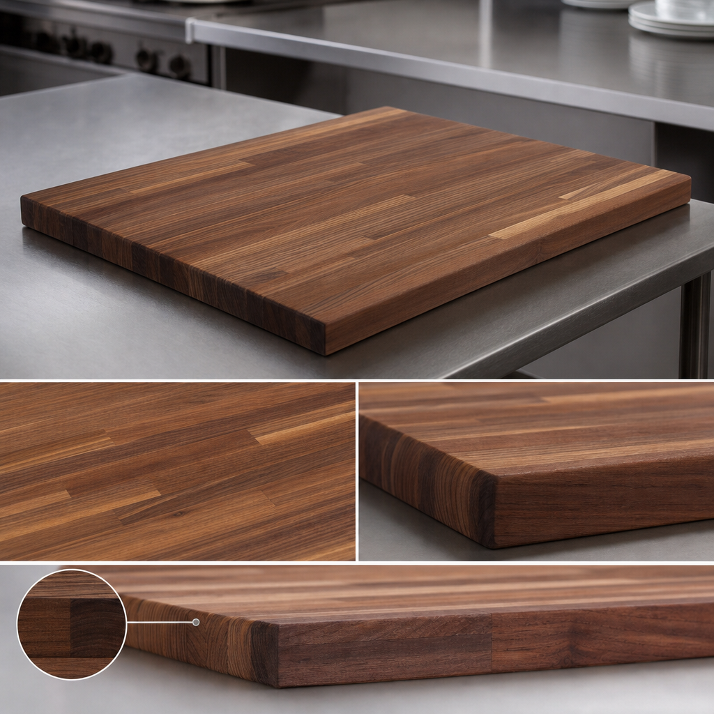 Blended Rails, Edge Grain Construction