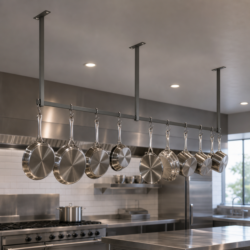 Ceiling-Mounted Single-Bar Design