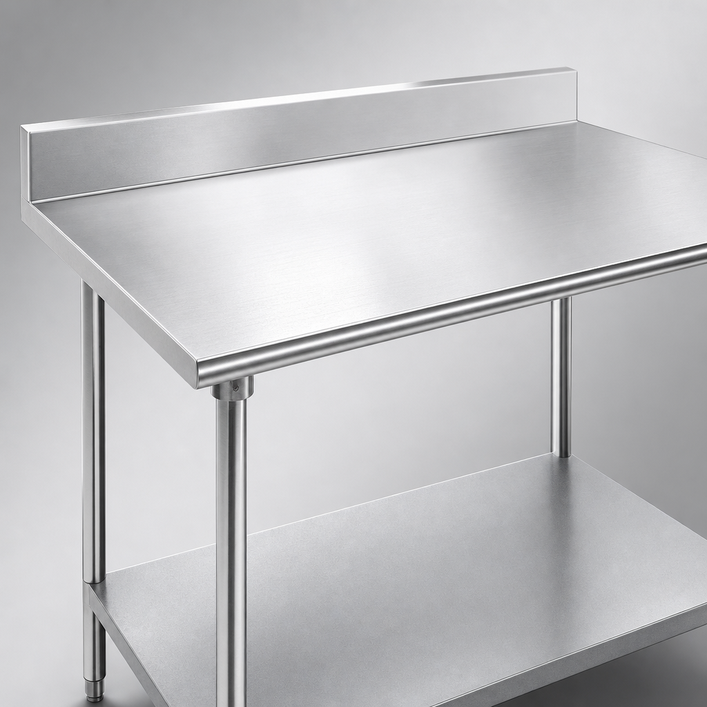 14-Gauge 304 Stainless Steel Top