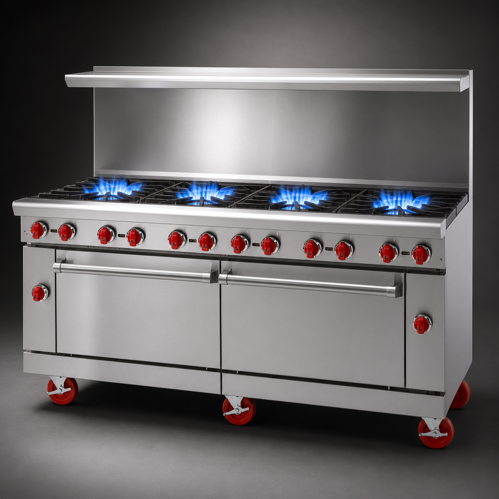 Four Open Burners