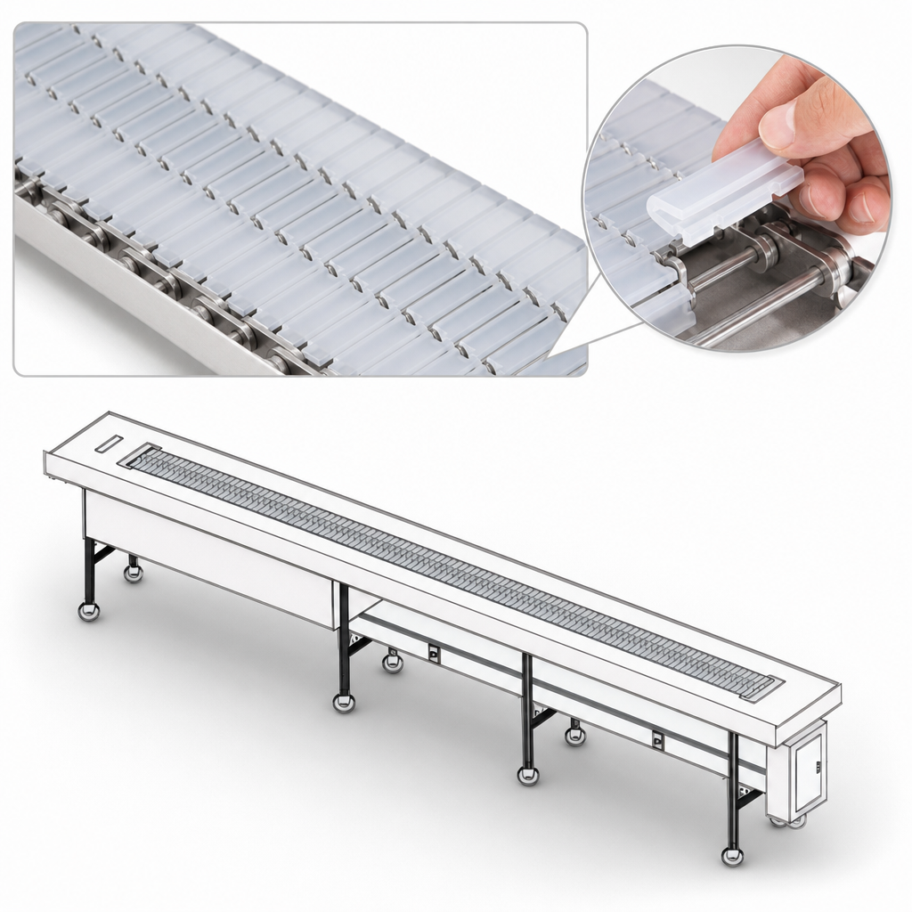 Lexan Slat Belt
