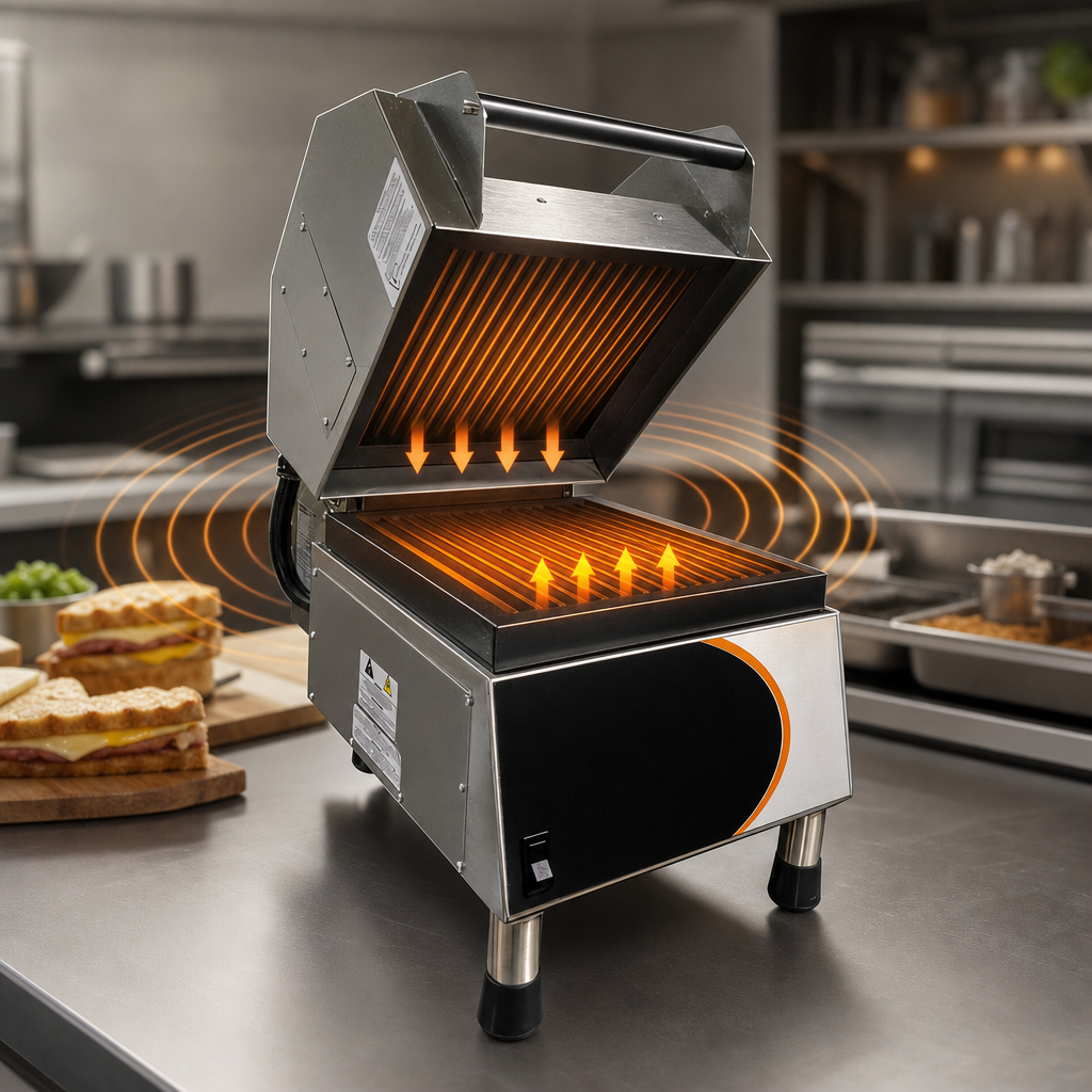 Integrated Conduction and Microwave Heating